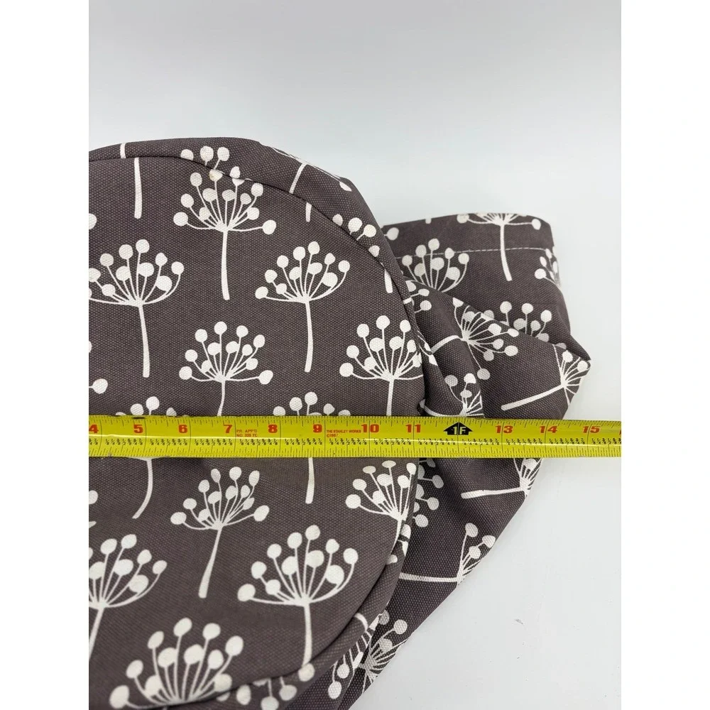 Lotta Jansdotter Fabric Container/Basket, Dandelion Design, 100 % Cotton